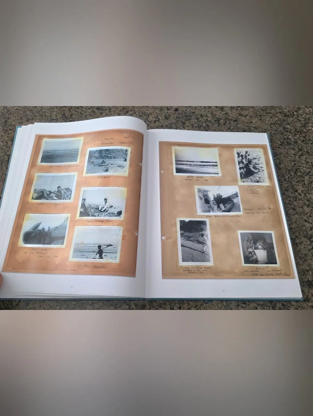 Surfing With Legends: A Pioneer ScrapbookSurf book Signed by David F Matuszak